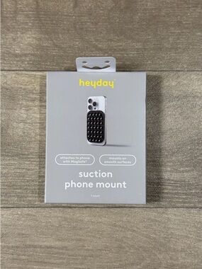 heyday Suction Phone Mount - Black